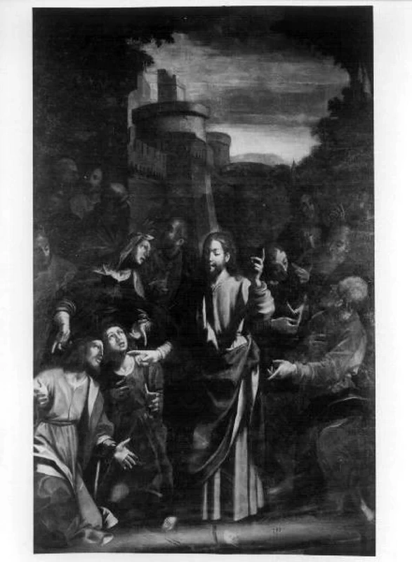 Aurelio Lomi - Cristo e la madre dei figli di Zebedeo, Genova